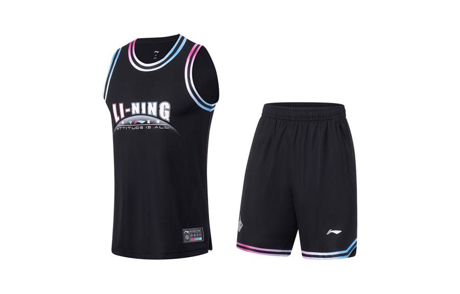 Li-Ning Li Ning Sports Basketball Collection Set Men's Black