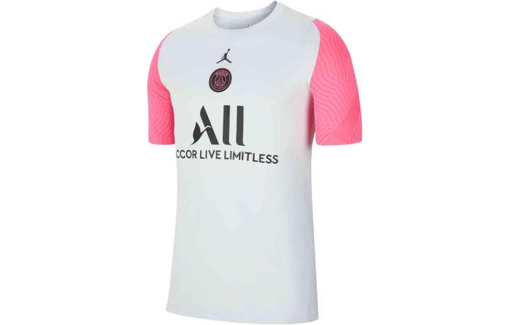 Nike Nike X QIAODAN Paris Saint Germain Soccer Jerseys Unisex Pink White Moderate
