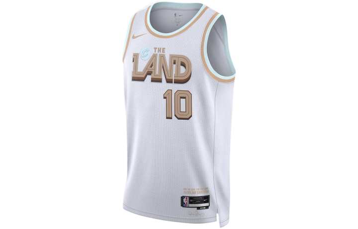 Nike Nike Basketball Jerseys Unisex White Moderate Straight Fit