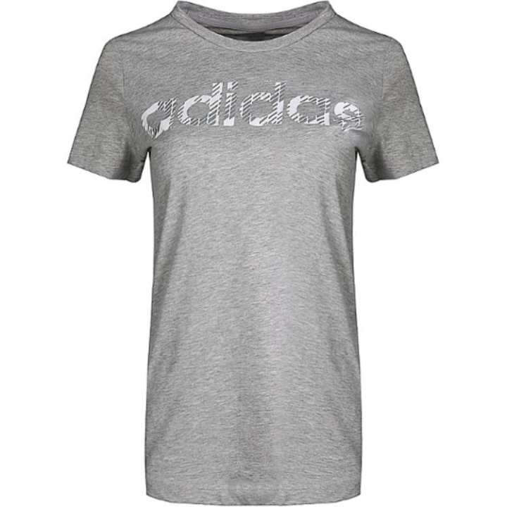 Adidas Adidas T Shirts Women's Gray Crew Neck Moderate