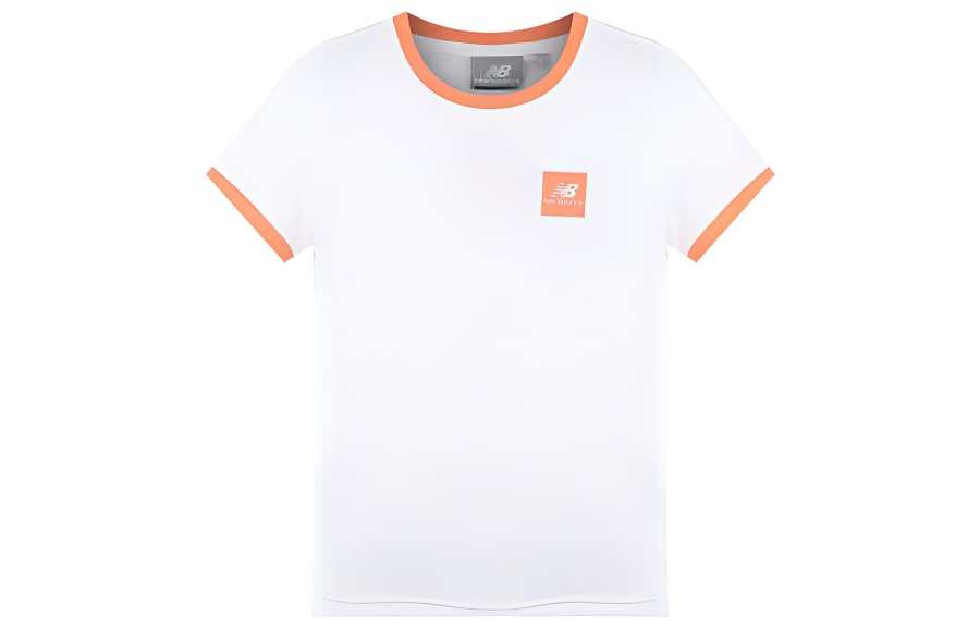 New Balance New Balance T Shirt Women's White Orange
