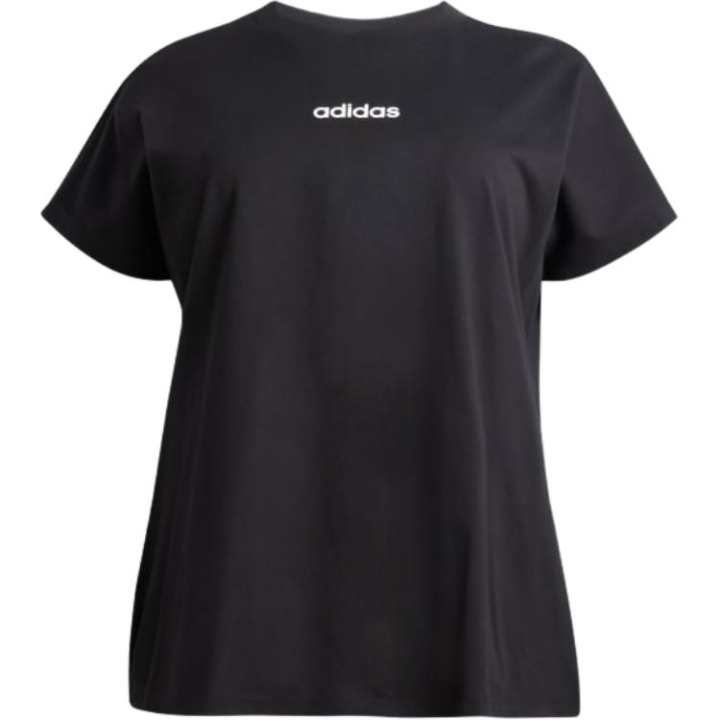 Adidas Adidas Free Shipping With AdiClub Essentials Linear Cotton Tee Plus Size