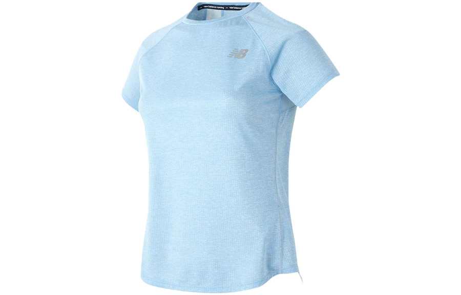 New Balance New Balance NQJ T Shirts Women's Blue Crew Neck Moderate Other