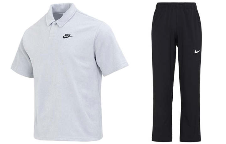 Nike Nike Casual Sportswear Men's Gray+Black 2 Pack Moderate