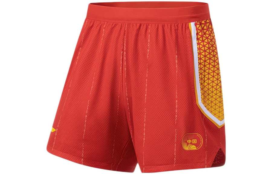 Li-Ning Li Ning Professional Basketball Collection Basketball Shorts Men's Bright Neon