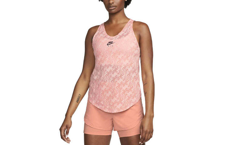 Nike Nike Tank Tops Women's Pink Straight Fit