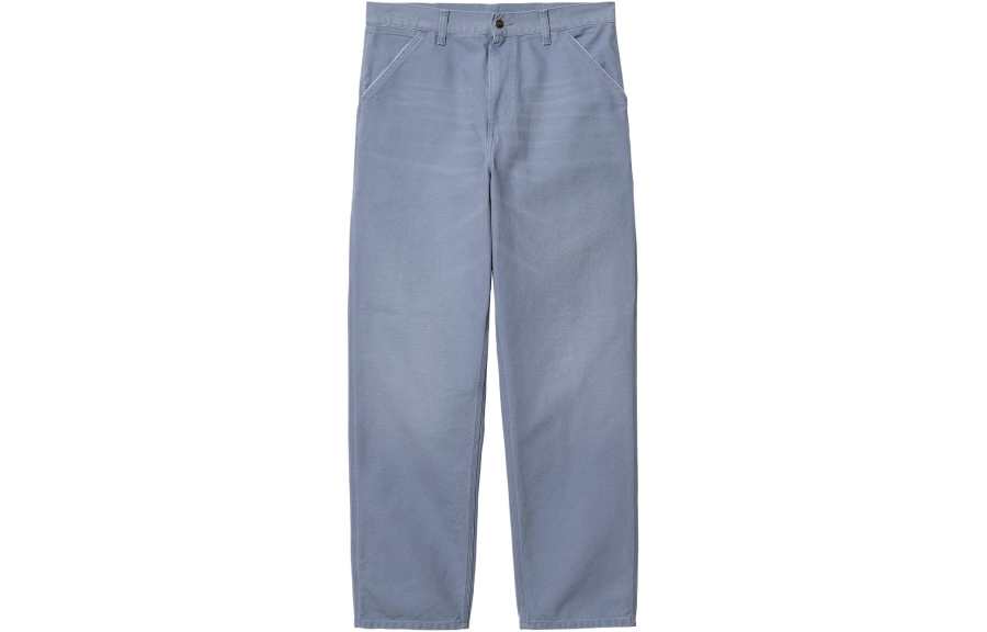Carhartt WIP Single Knee Pant Casual Pants Men's Blue Purple