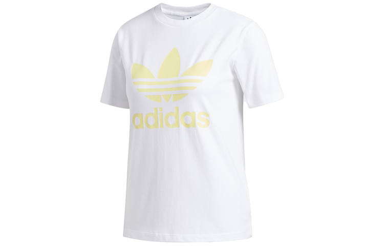 Adidas Originals Set in Sleeve T Shirt Women's White