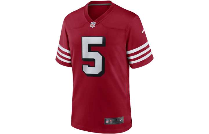 Nike Nike Soccer Jerseys Men's Red Thin Straight Fit