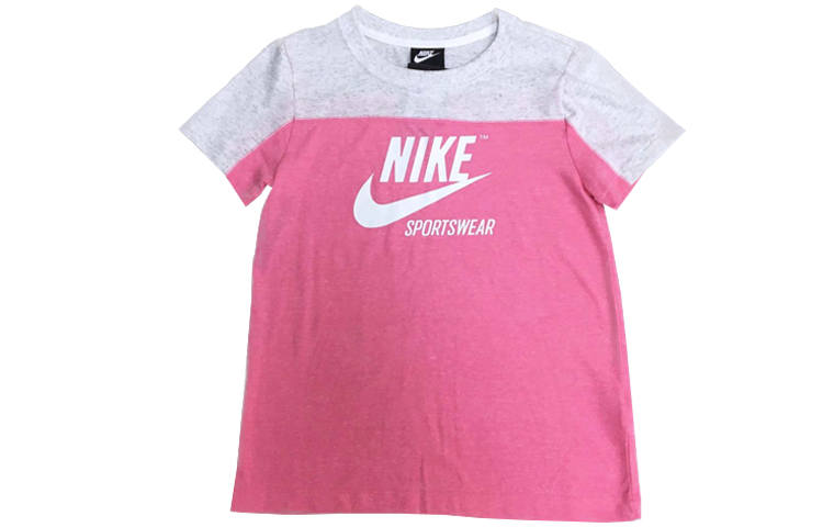 Nike Nike Set in Sleeve T Shirt Women's Pink