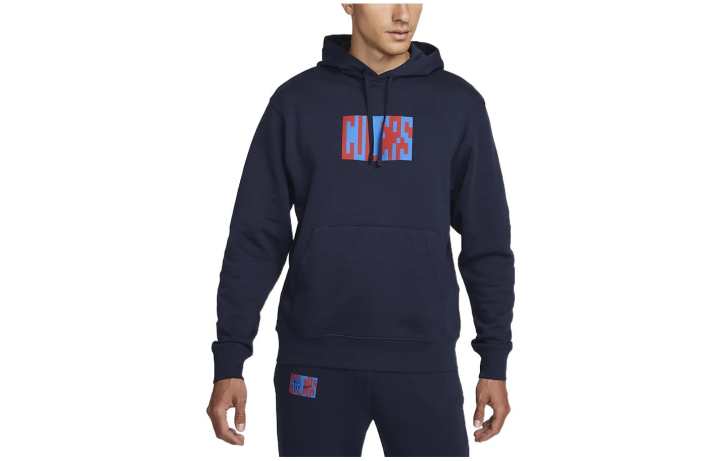 Nike Nike Soccer Jerseys Men's Blue Moderate Straight Fit