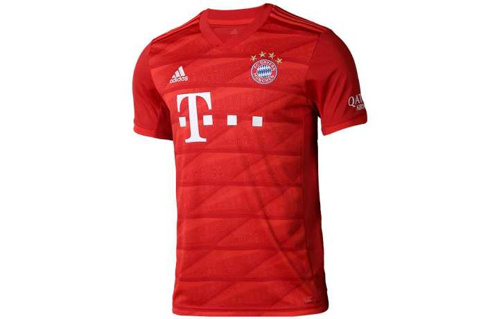 Adidas Adidas Bayern Munich Black Soccer Jersey Fan Edition Men's Red