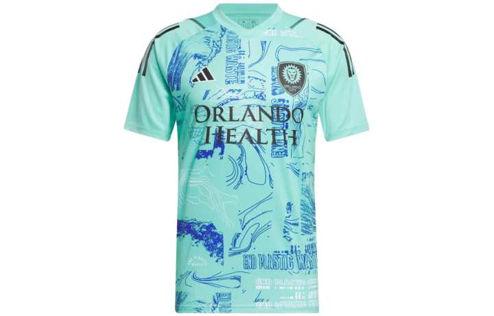 Adidas Adidas Soccer Jerseys Men's Mint Green Moderate Straight Fit