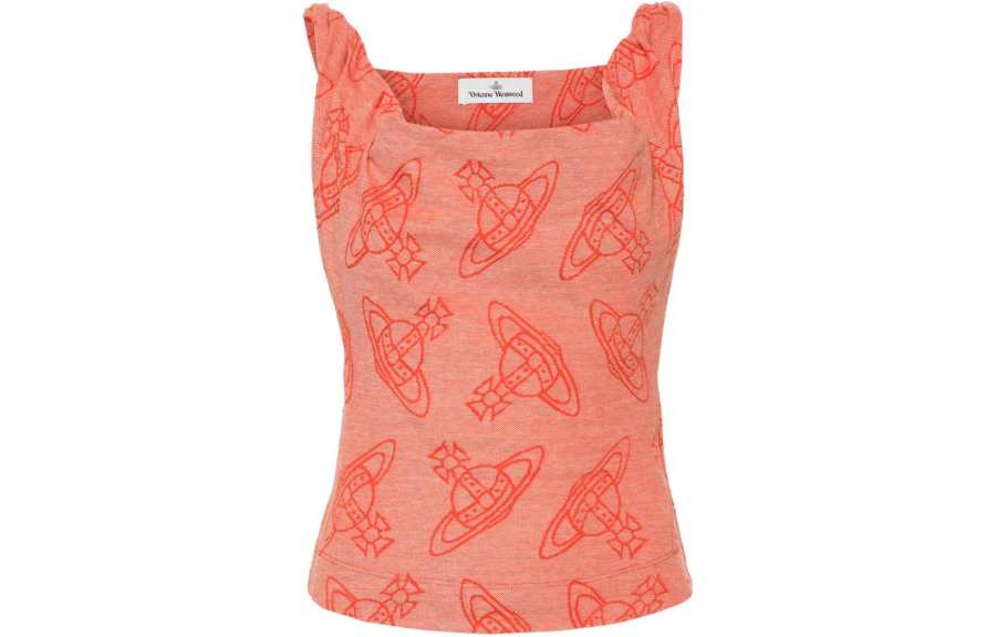 Vivienne Westwood SS24 Tank Top Women's Red