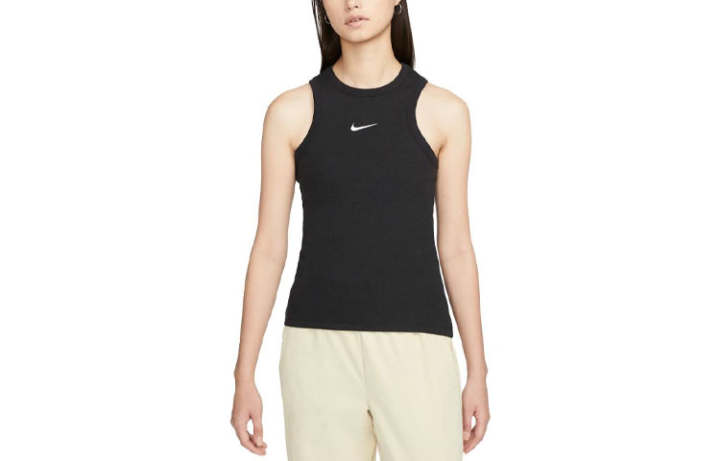 Nike Nike Tank Tops Women's Black Straight Fit