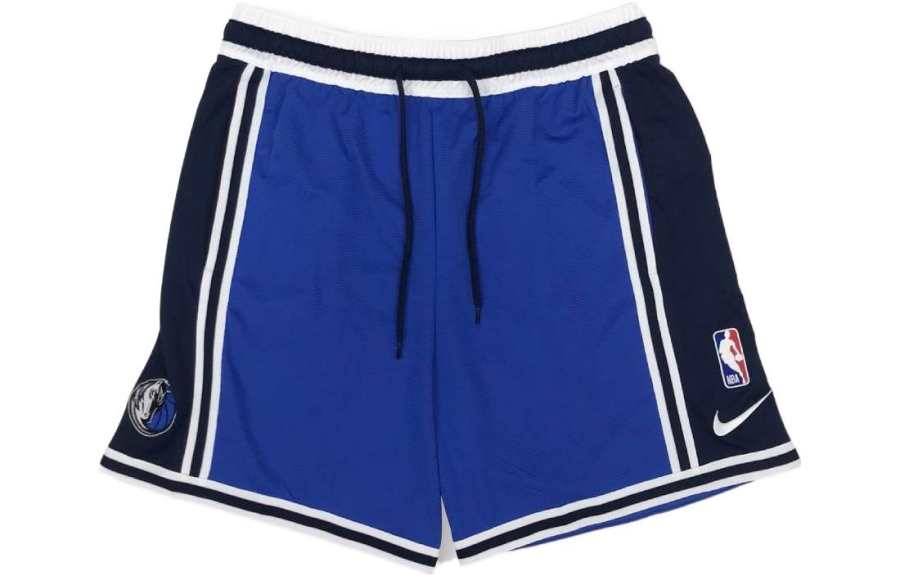 Nike Nike Basketball Shorts Men's Blue Moderate Straight Fit Pants