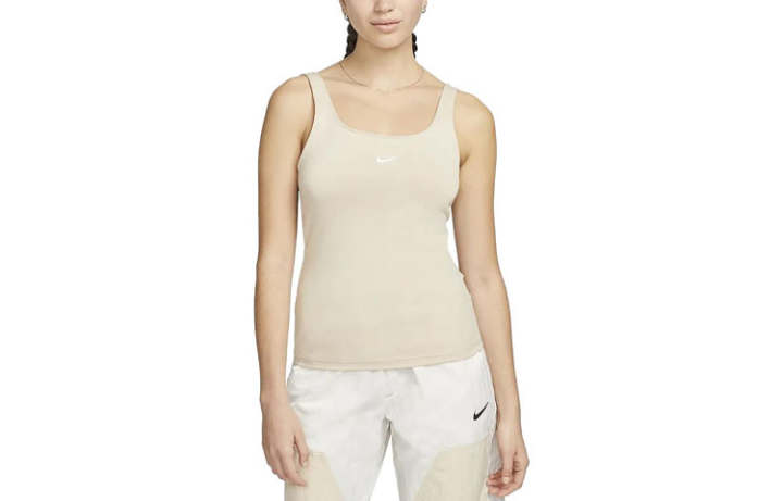 Nike Nike Tank Tops Women's Champagne Straight Fit