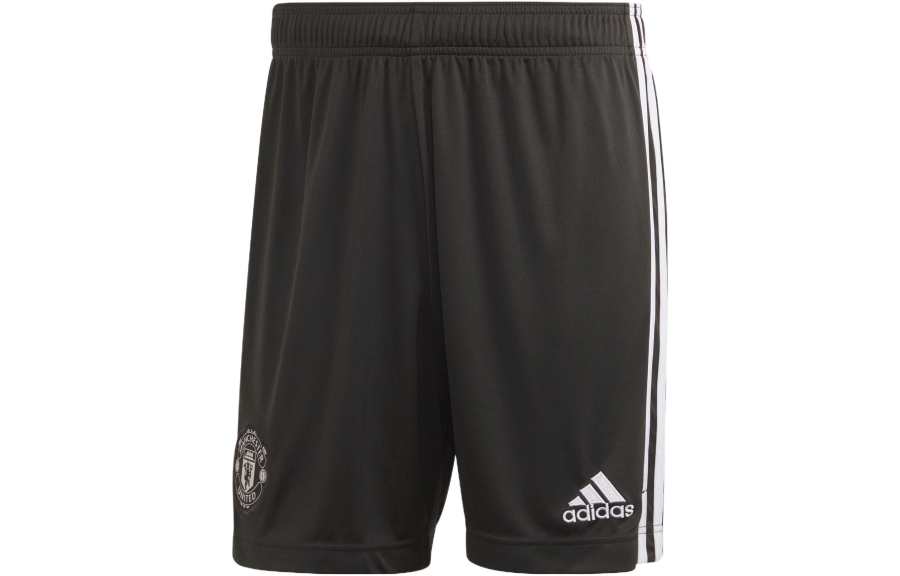 Adidas Adidas Manchester United Soccer Bottoms Men's Black Moderate Straight Fit Pants