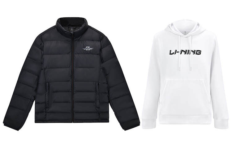 Li-Ning Li Ning Table Tennis Collection Casual Sportswear Unisex Black+White