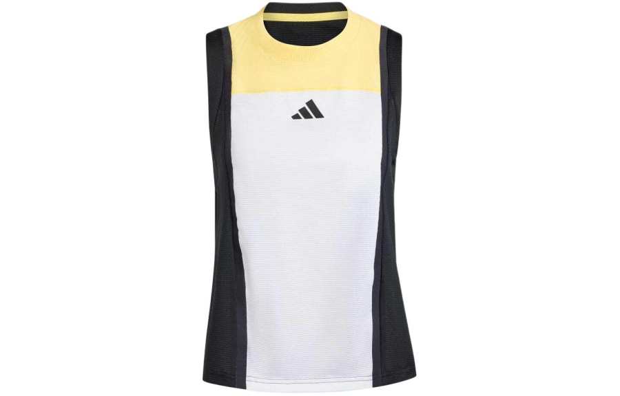Adidas Adidas Tank Tops Women's White Crew Neck Moderate Other