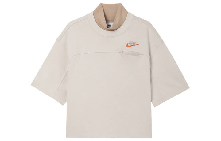 Nike Nike Drop Shoulder Sleeve T Shirt Women's Light Rosewood Umber