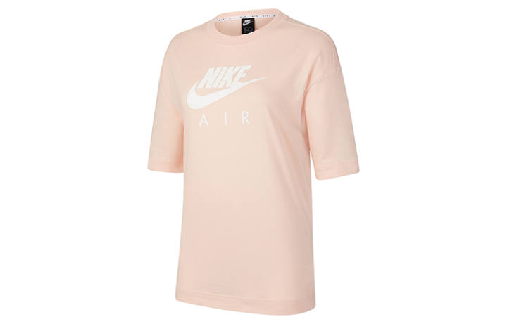 Nike Nike Drop Shoulder Sleeve T Shirt Women's Pink