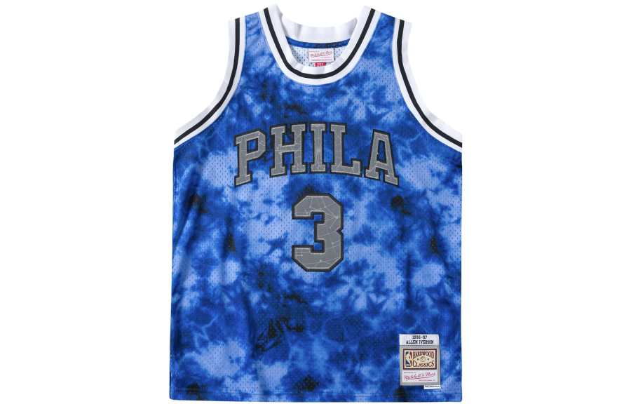 Mitchell Ness Mitchell Ness Basketball Jersey Men's Blue
