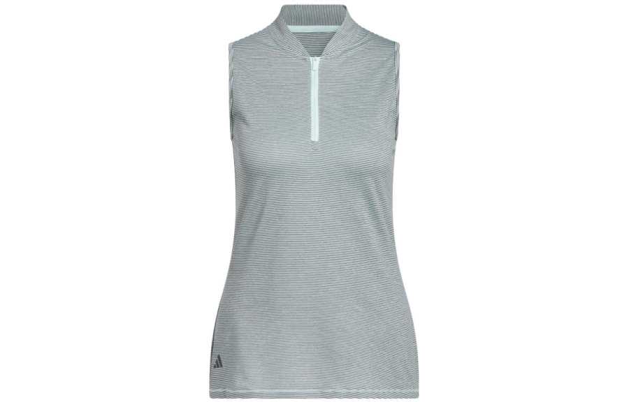 Adidas Adidas Tank Tops Women's Light Green Moderate Straight Fit