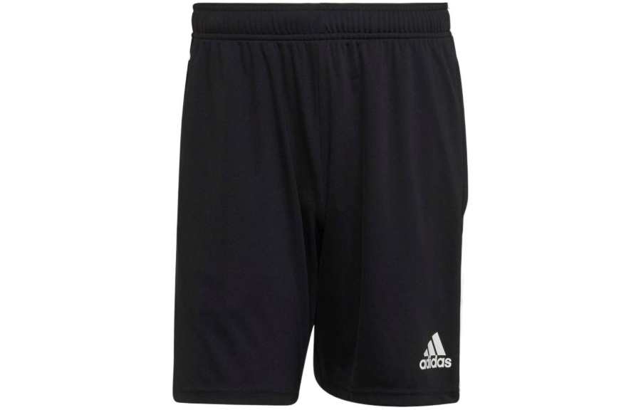 Adidas Adidas Soccer Bottoms Men's Black Moderate Straight Fit Pants
