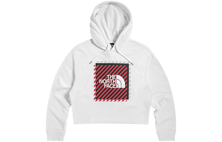 THE NORTH FACE Sweatshirts Women's White Hooded Moderate Regular