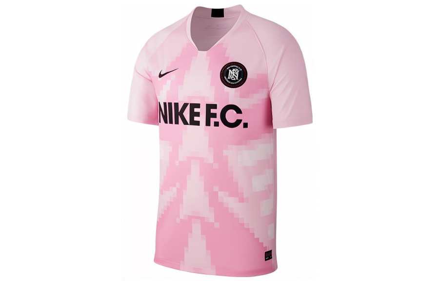 Nike Nike FC Alphabet Printing Soccer/Football Short Sleeve T-Shirt