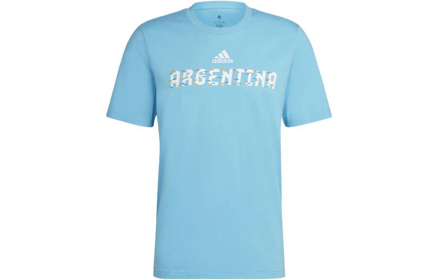 Adidas Adidas Argentina Soccer Jerseys Men's Blue Moderate Straight Fit