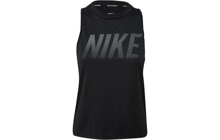 Nike Nike Tank Tops Women's Black Crew Neck Moderate Straight Fit