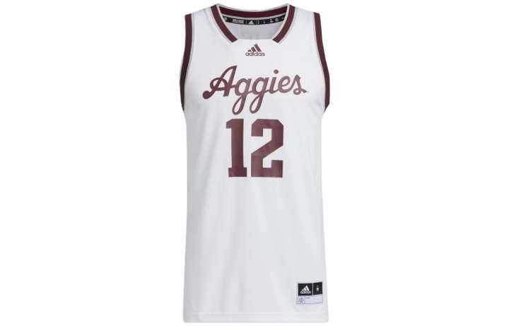 Adidas Adidas Free Shipping With AdiClub Texas A&M Swingman Jersey