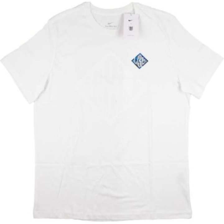 Nike Nike Soccer Jerseys Men's White Moderate Straight Fit