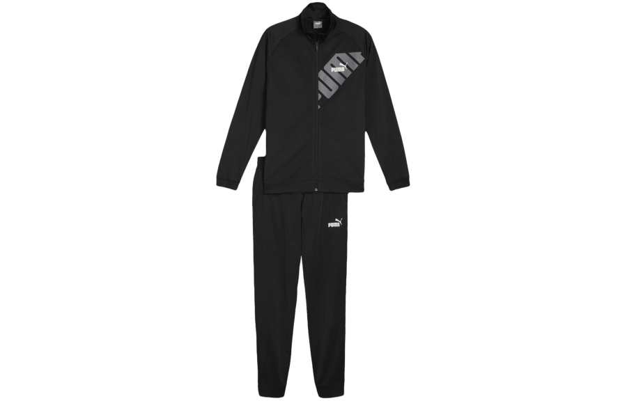 PUMA POWER POLY TRACKSUIT Casual Sportswear Men's Black