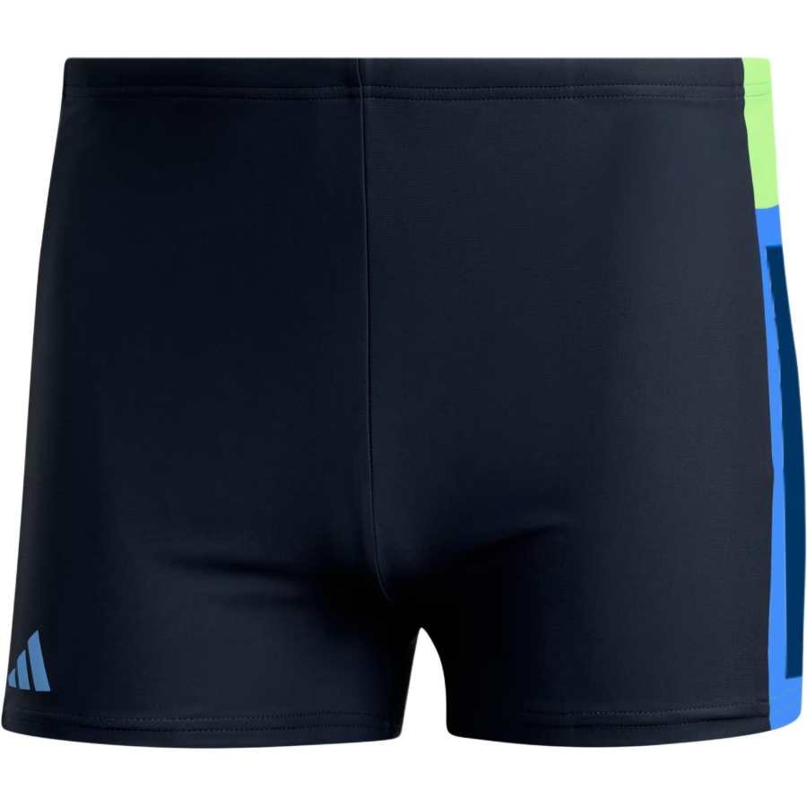 Adidas Adidas Colorblock 3 Stripes Swim Boxers Swimming Shorts Men's Legend Ink