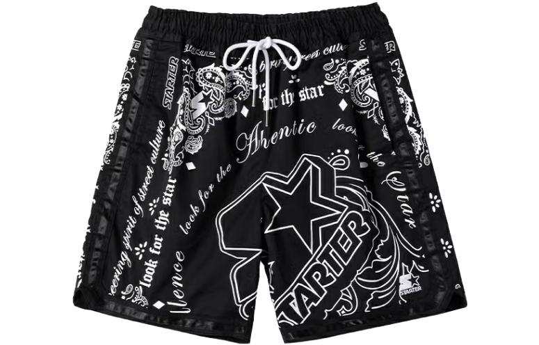 STARTER STARTER Casual Shorts Unisex Black Moderate