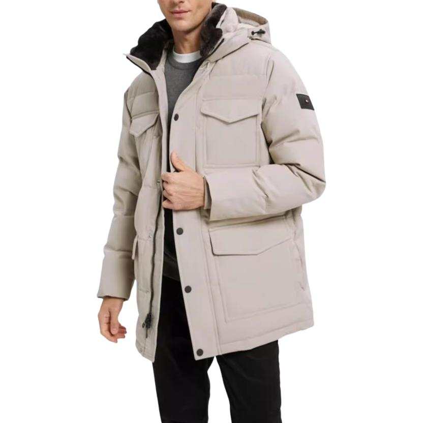 Tommy Hilfiger FW24 Puffer Jacket Men's Khaki