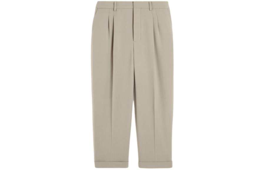 AMIPARIS Ami Paris Pleat Detailed Tapered Trousers