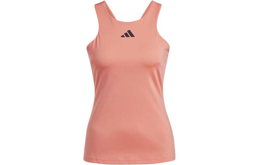 Adidas Adidas Tank Tops Women's Pink Orange Straight Fit