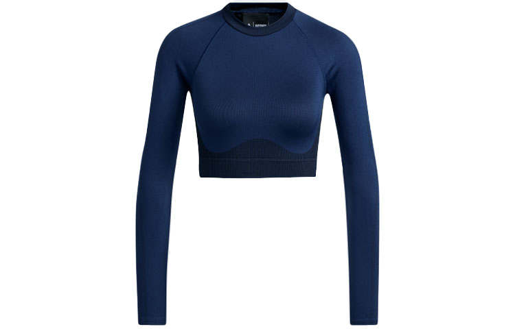 Adidas Originals Adidas Ivy Park Halls Of Ivy Crop Top 2.0 Dark Blue/Black