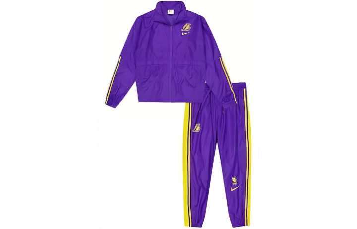 Nike Nike Nba Los Angeles Lakers Courtside Tracksuit