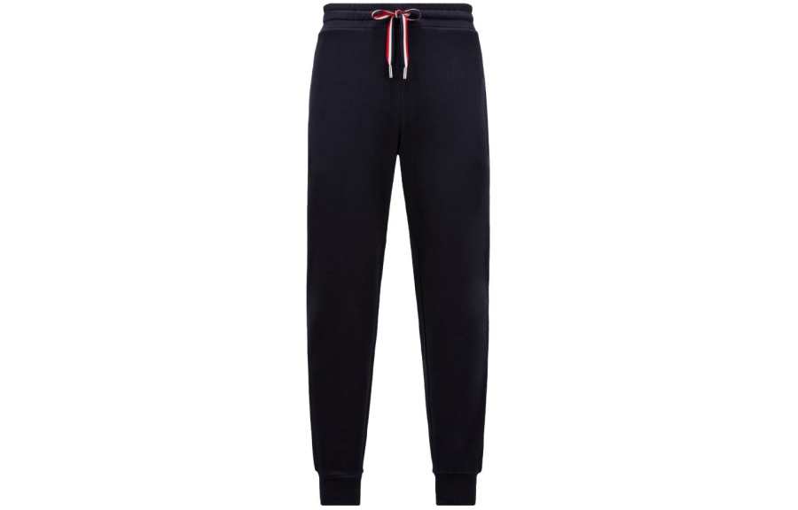Moncler Moncler Casual Pants Men's Navy Blue
