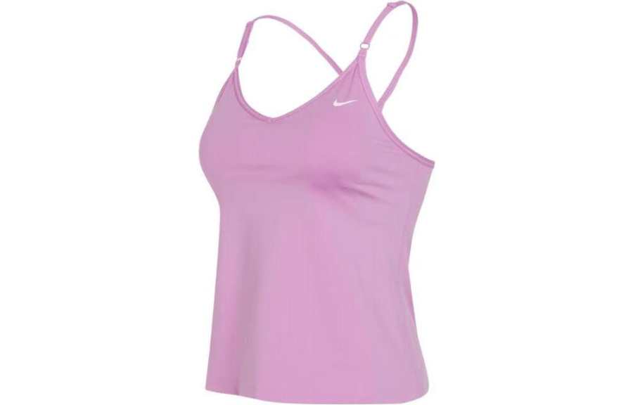 Nike Nike Tank Tops Women's Purple Crew Neck Moderate Other