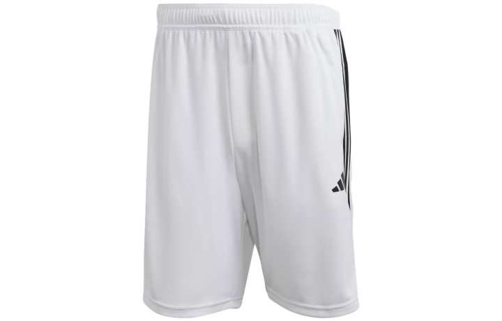 Adidas Adidas Train Essentials Pique 3 Stripes Shorts White/Black