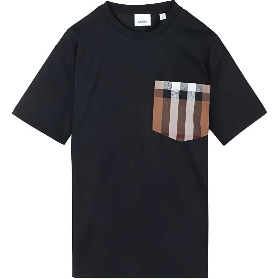 Burberry check-pocket T-shirt