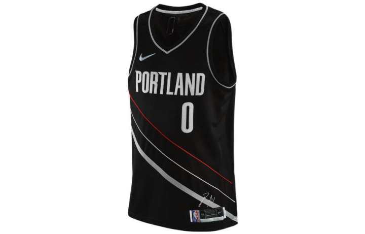 Nike Nike Portland Trail Blazers D Lillard Swingman Jersey