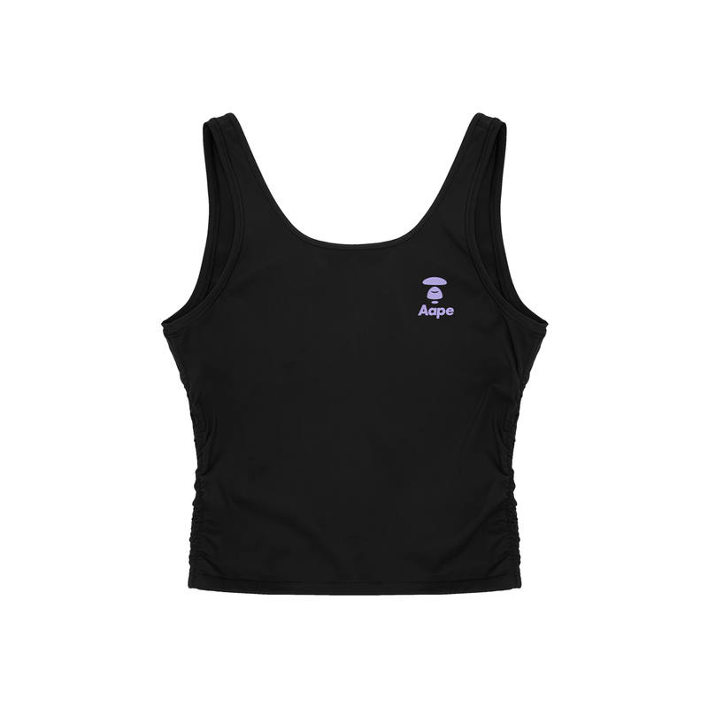 Aape Tank Tops Women's Crew Neck Moderate Straight Fit