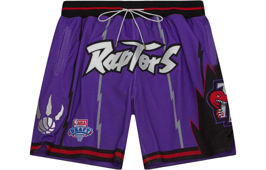 Mitchell Ness x Just Don Basketball Shorts Unisex Purple
